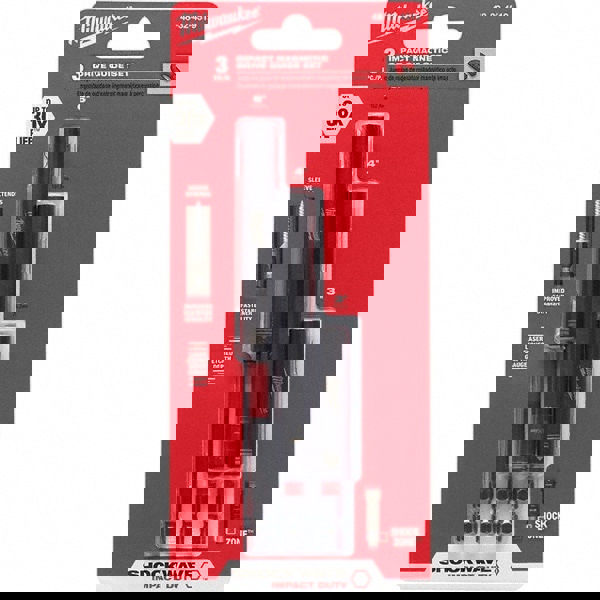 Power & Impact Screwdriver Bit Sets; Set Type: Impact Driver ; Bit Type: Magnetic ; Point Type: Hex ; Drive Size: 1/4 ; Overall Length (Inch): 1/4 ; Hex Size Range (Inch): 1/4